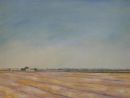 Wood Fen Farm 3, 31 x 41cms, oil on canvas